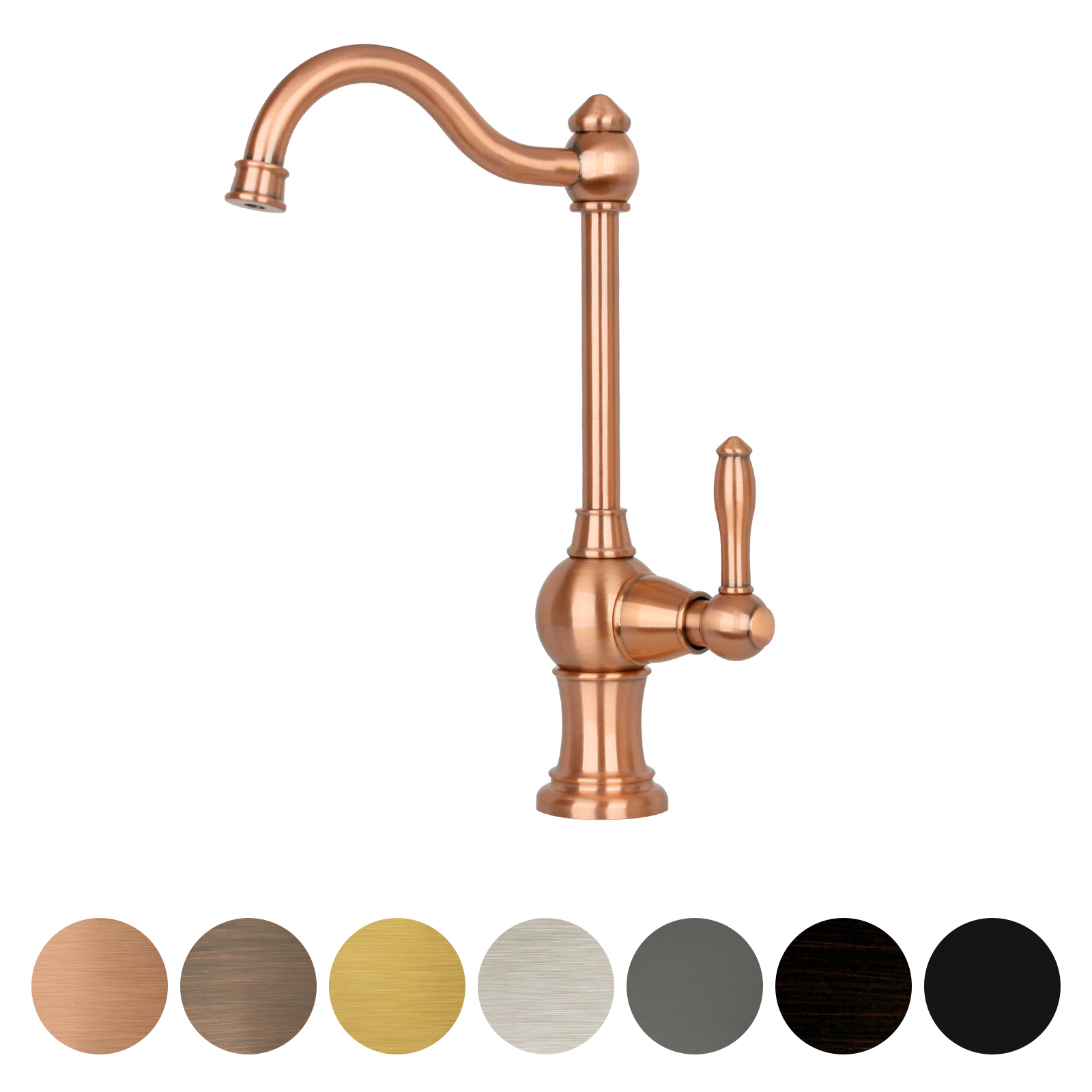 One-Handle Drinking Water Filter Faucet Water Purifier Faucet - Copper