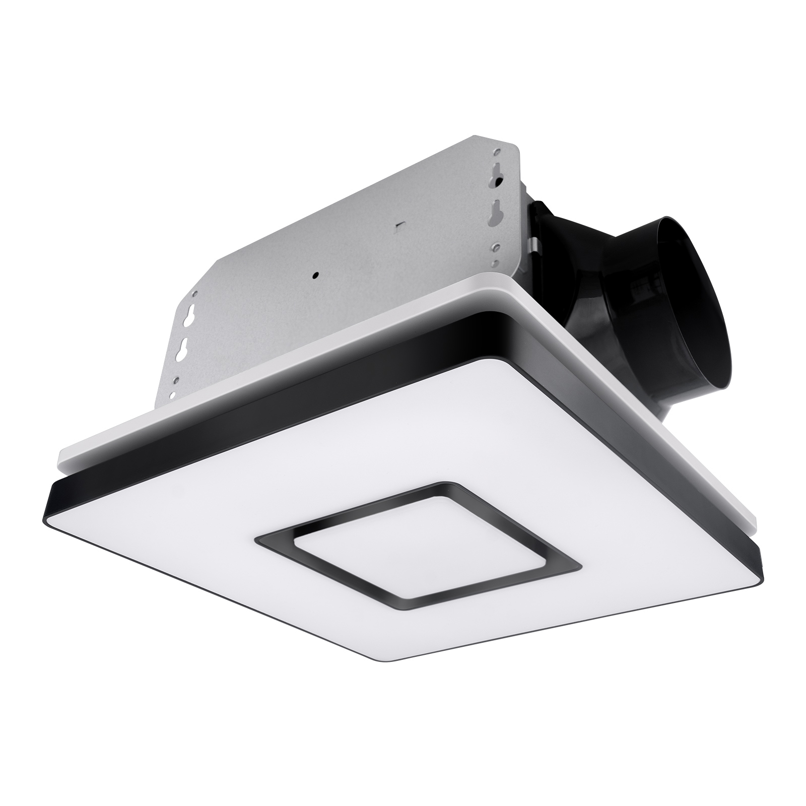 Bathroom Exhaust Fan with Shower Light 90 CFM 1.5 Sones Bathroom Fan